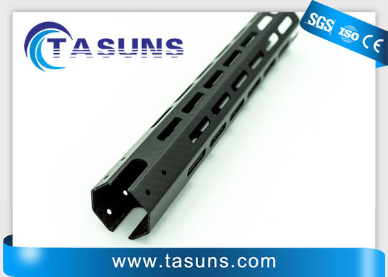Ultralight Octagon Shaped Carbon Fiber Handguard Pipes With CNC Slot