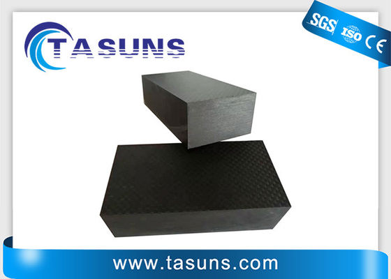 CNC Carbon Fiber Machining Block With 100mm Thickness Carbon Block