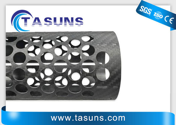 1mm 1.5mm Carbon Fiber CNC Machining For Round Tube
