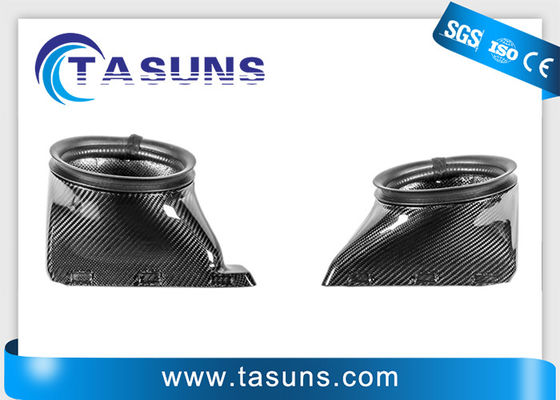 quality  CE Carbon Fiber Intake Front Bumper Intake Hole Air Duct Cover factory