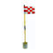 OEM Pultruded Fiberglass Rod Solid Fiberglass Rods For Golf Alignment Stick Pole