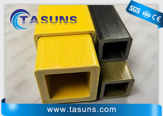 Anti Corrosion Fiberglass Tube Frp Rectangular Tubes For FRP Cross Arms